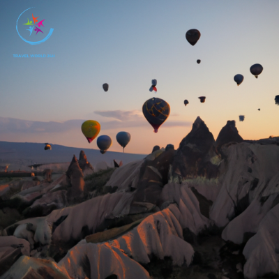the magical allure of Cappadocia's hot air balloon rides at dawn